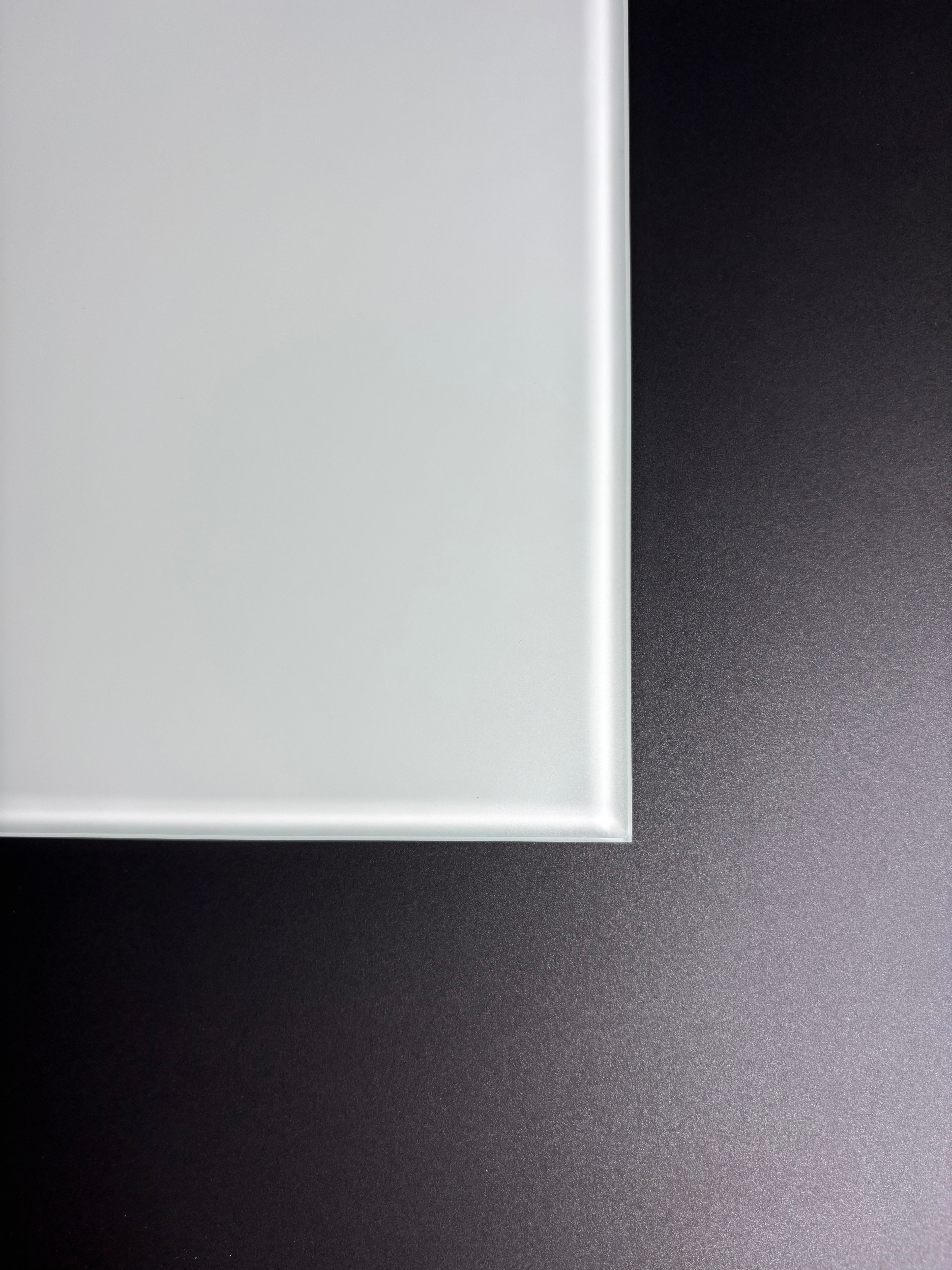 Négyzet alakú Üveg Egérpad  (Közepes)